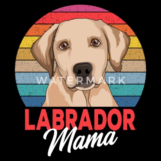Fit or Flowy Dog Tank Labrador MAMA