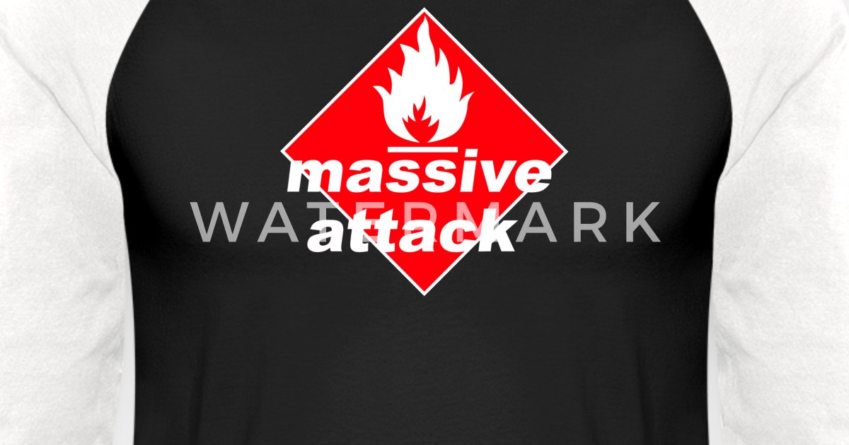 Massive Attack' Unisex Baseball T-Shirt | Spreadshirt