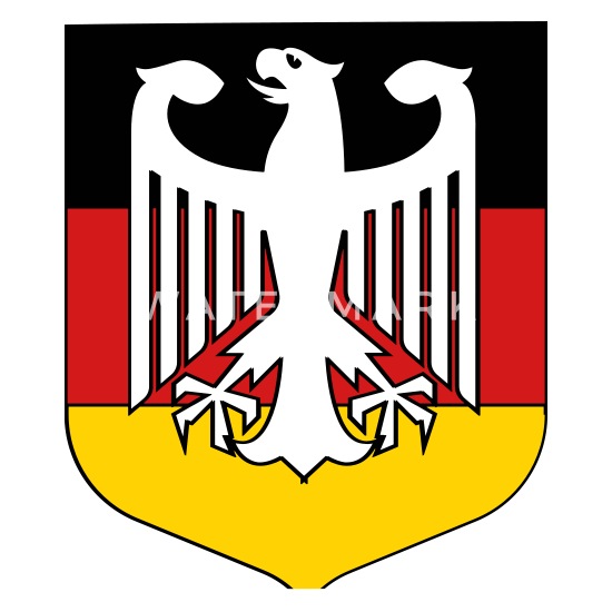 The coat of arms of Germany German Eagle Flag Bundesadler Sweatshirt Hoodie