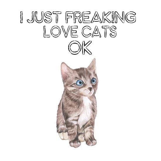 Cat Love Quotes Gift Mouse Pad Spreadshirt