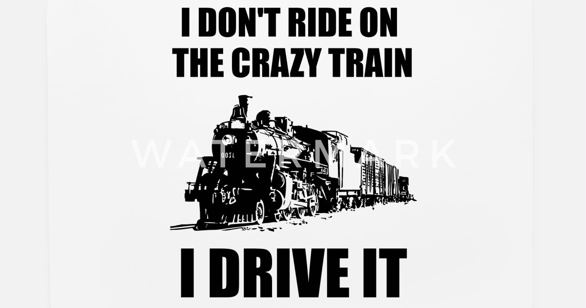 'Funny Steam Train Shirt Locomotive Driver Gift' Mouse Pad 