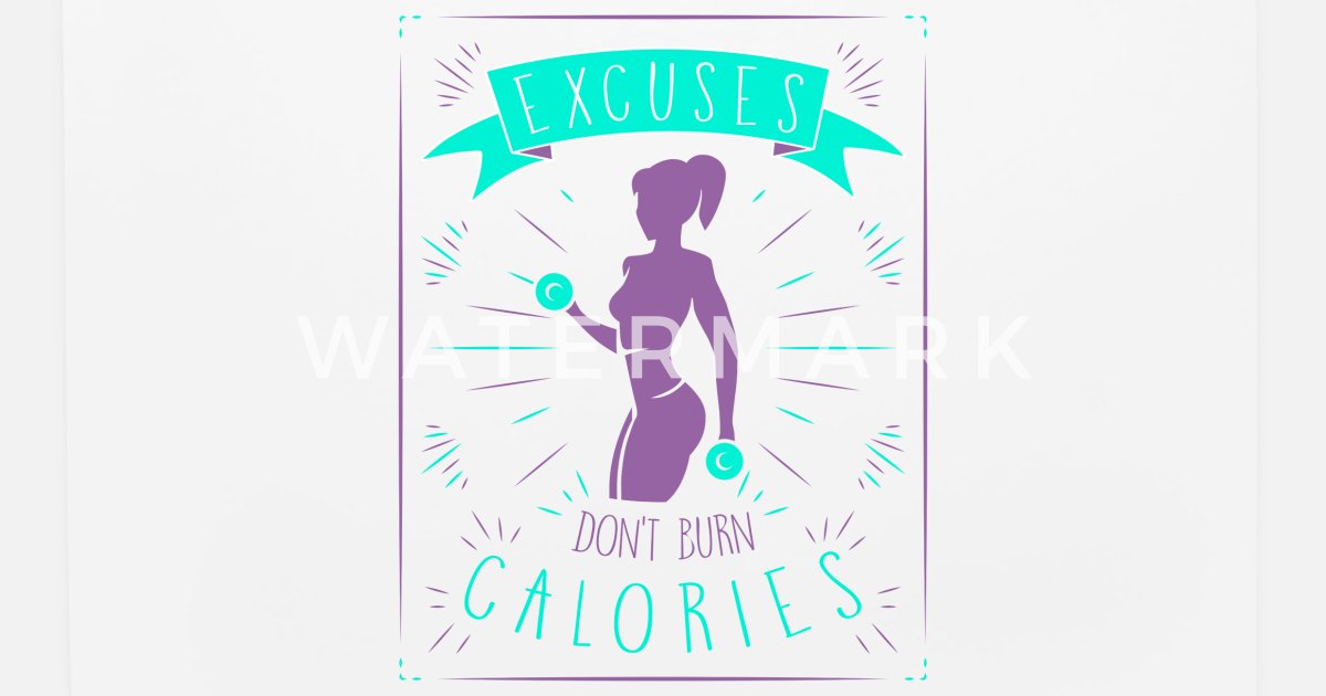 Calories Funny Gym Gift' Mouse Pad | Spreadshirt