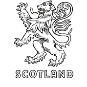 Scottish Rampant Lion print Scotland Coat of Arms Men's Jersey T-Shirt | Spreadshirt