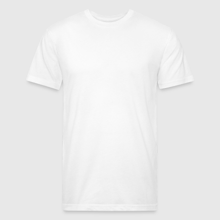Fitted Cotton/Poly T-Shirt by Next Level - Front