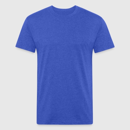 Men’s Fitted Poly/Cotton T-Shirt - Front