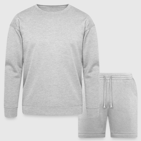 Bella + Canvas Unisex Sweatshirt & Short Set - Front