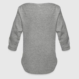 Organic Long Sleeve Baby Bodysuit - Back