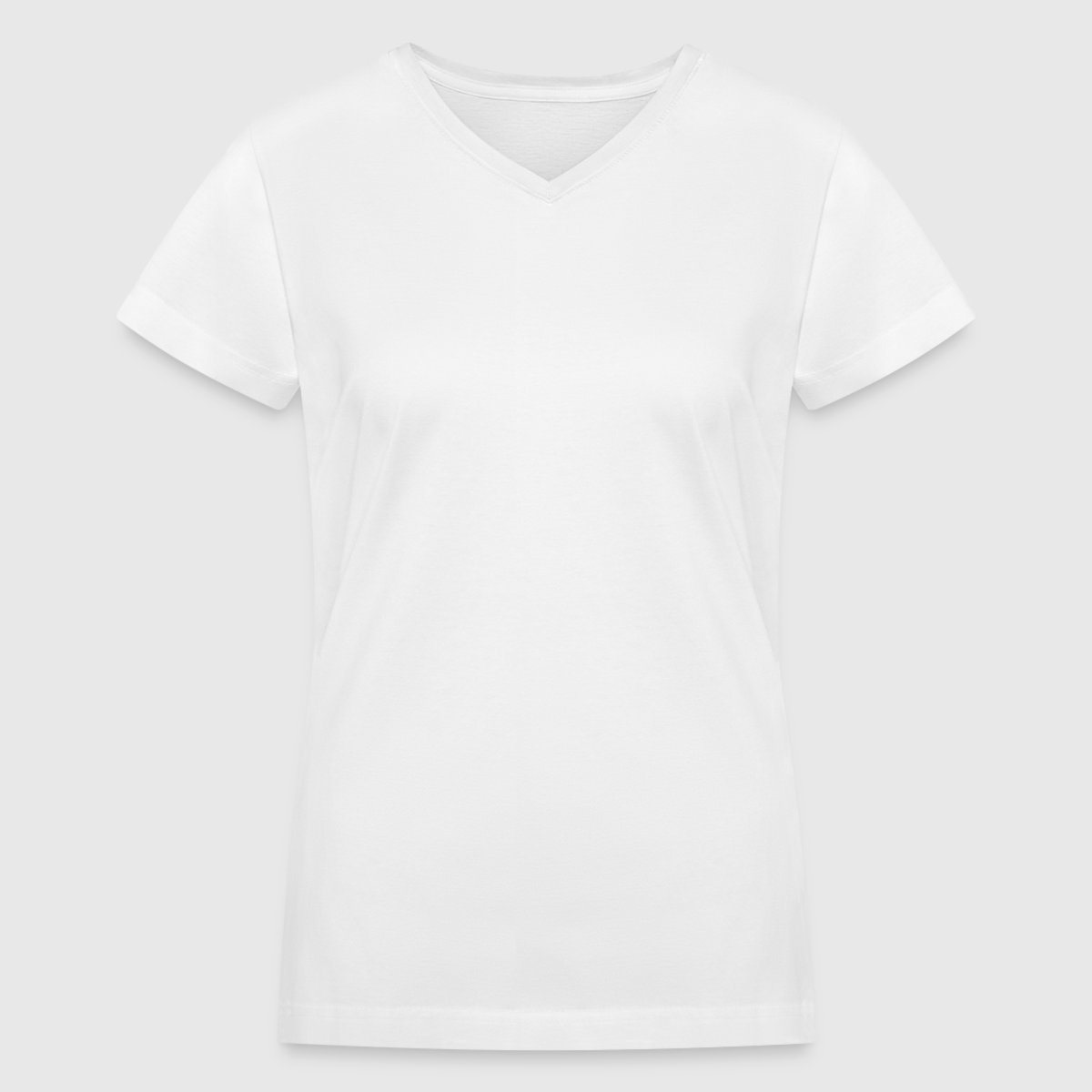 Women's V-Neck T-Shirt - Front
