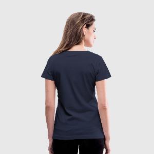 Women's V-Neck T-Shirt - Back