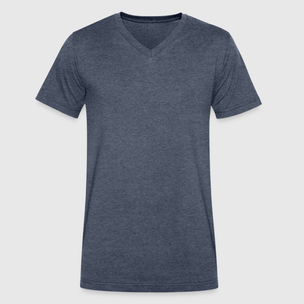 Men's V-Neck T-Shirt by Canvas - Front