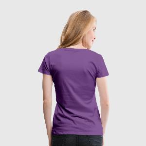 T-shirt premium pour femmes - Dos