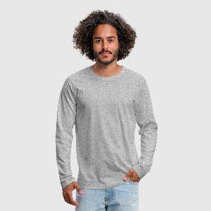 Men's Premium Long Sleeve T-Shirt - Front