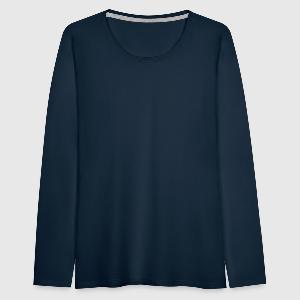 Women's Premium Slim Fit Long Sleeve T-Shirt - Front