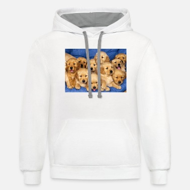 Picture 2_cute-dog-40 - Unisex Two-Tone Hoodie