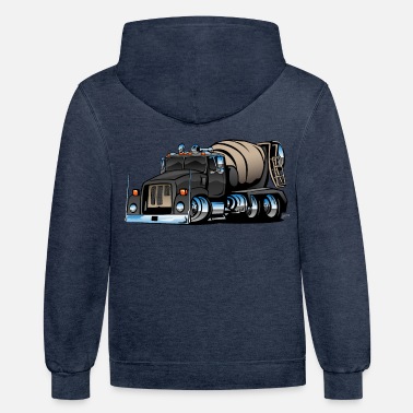 Cement Truck Embroidered & Personalised Hoodie