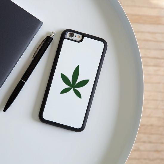 Weed Pot Hash Leaf Grass Simple Shape Iphone 6 Case Spreadshirt