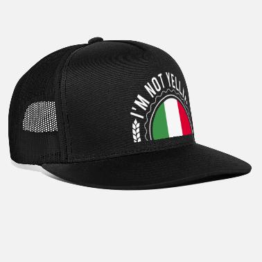 ZXM Caps Italia Italy Italian Flag Summer Printed Adjustable Stylish Personalized Casual Mesh Hats 