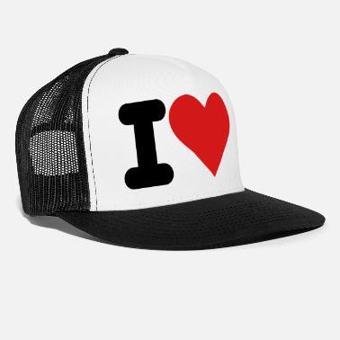 I Heart i heart - Trucker Cap