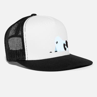 New 100% Emoji Trucker Hat Black/White Cap Workout Sports Fitness Funny Humor 