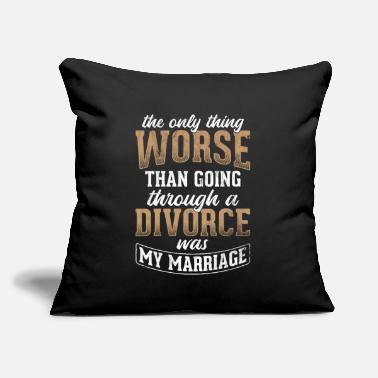 funny divorce pillow case