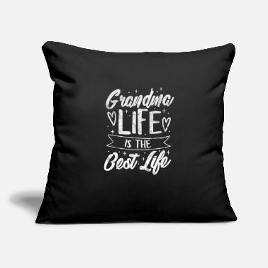 Grandson Grandma Life Is The Best Life - Throw Pillow Cover 18” x 18”