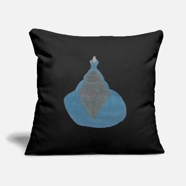 Gown Paisley turquoise gown - Throw Pillow Cover 18” x 18”