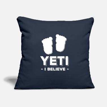 Yeti yeti - Throw Pillow Cover 18” x 18”