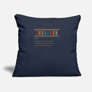 Teenager Teenager Noun Shirt, Teenager Definition Tee, - Throw Pillow Cover 18” x 18”