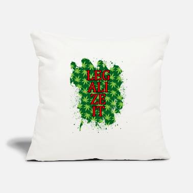 Legalize it - Throw Pillow Cover 18” x 18”