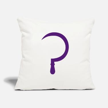 Sickle Sickle - Throw Pillow Cover 18” x 18”