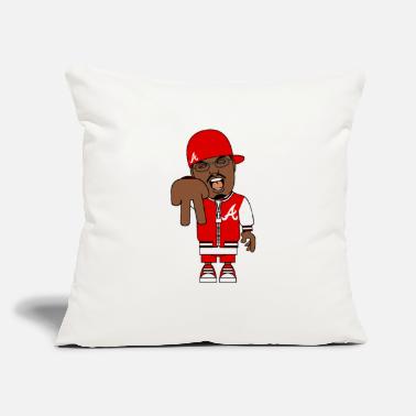 Sickle Red Crunk6000 - Throw Pillow Cover 18” x 18”