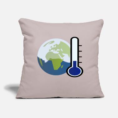 Ice Age Global Ice Age - Throw Pillow Cover 18” x 18”