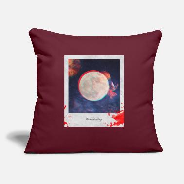 Octagon Moon landing - Throw Pillow Cover 18” x 18”
