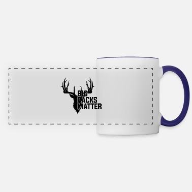 Deer Big Racks Matter funny Deer Buck Hunting - Panoramic Mug