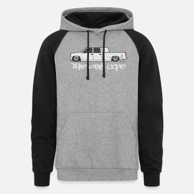 Truck The OBS Life White - Unisex Colorblock Hoodie