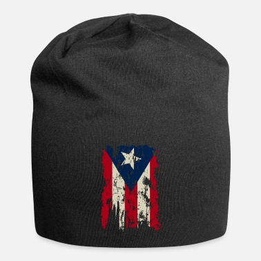 Puerto Rico Resiste Boricua Flag Winter Warm Beanie Hat Womens Beanie 