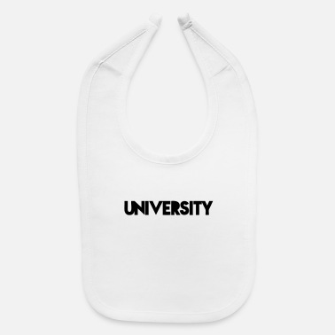 University university - Baby Bib