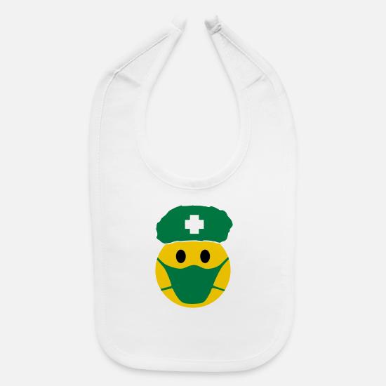 Doc Corona Covid Smiley Medical Masque Drole Bavette Bebe Spreadshirt