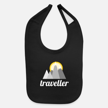 Traveling traveller - Baby Bib