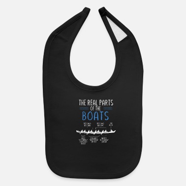 Grow The real parts of the boats, rowing rower - Baby Bib