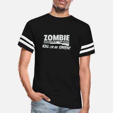 zombie response team t shirt Skull Halloween Fancy Dress Tshirt  Funny Tshirt