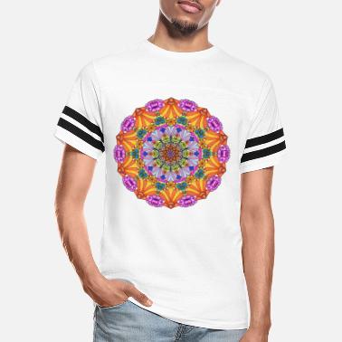 INTERESTPRINT Multicolor Oriental Mandalas Childs T-Shirt XS-XL 