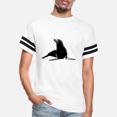 Seal-animal Seal animal - Unisex Vintage Sport T-Shirt