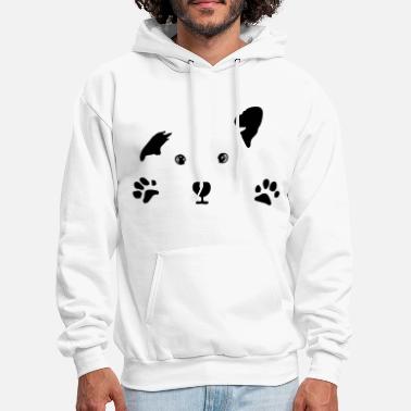 Youth Hooded Sweatshirt With Cute Four Paw Design/ Puppy Lover Kids Hoodie/ Child's Hoodie/ Cat Lover Hoodie/ Cute Kids Paw Design Hoodie