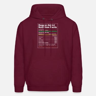 Reggae Addict Nutrition Facts Diet' Men's T-Shirt | Spreadshirt