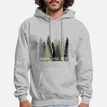 Ross Happy Little Trees T-Shirts &amp; Gifts Bob Style Ross - Men&#39;s Hoodie