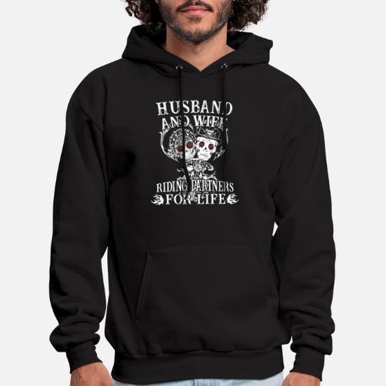 Latest Cycling Husband And Wife Partners For Life Standard College Hoodie