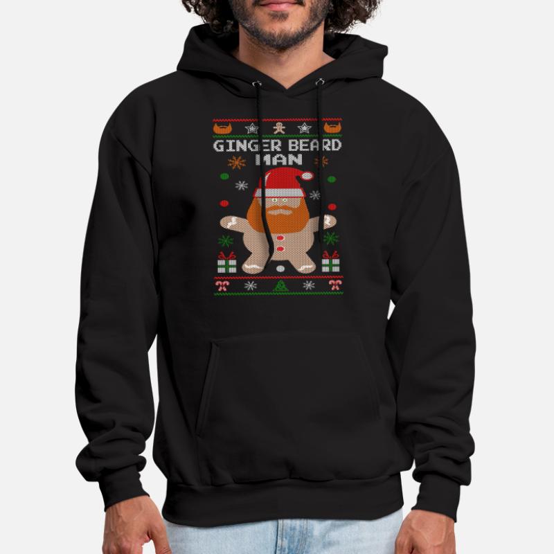 Get Baked Gingerbread Man  Christmas Funny Xmas Black Crewneck Sweatshirt 