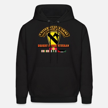Military Badge 1st Cavalry Army Sweatshirt Men S to 3XL 