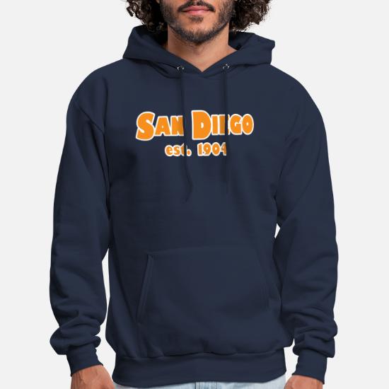 Mens Hoodies San Diego City Flag California Funny Pullover Hooded Print Sweatshirt Jackets 